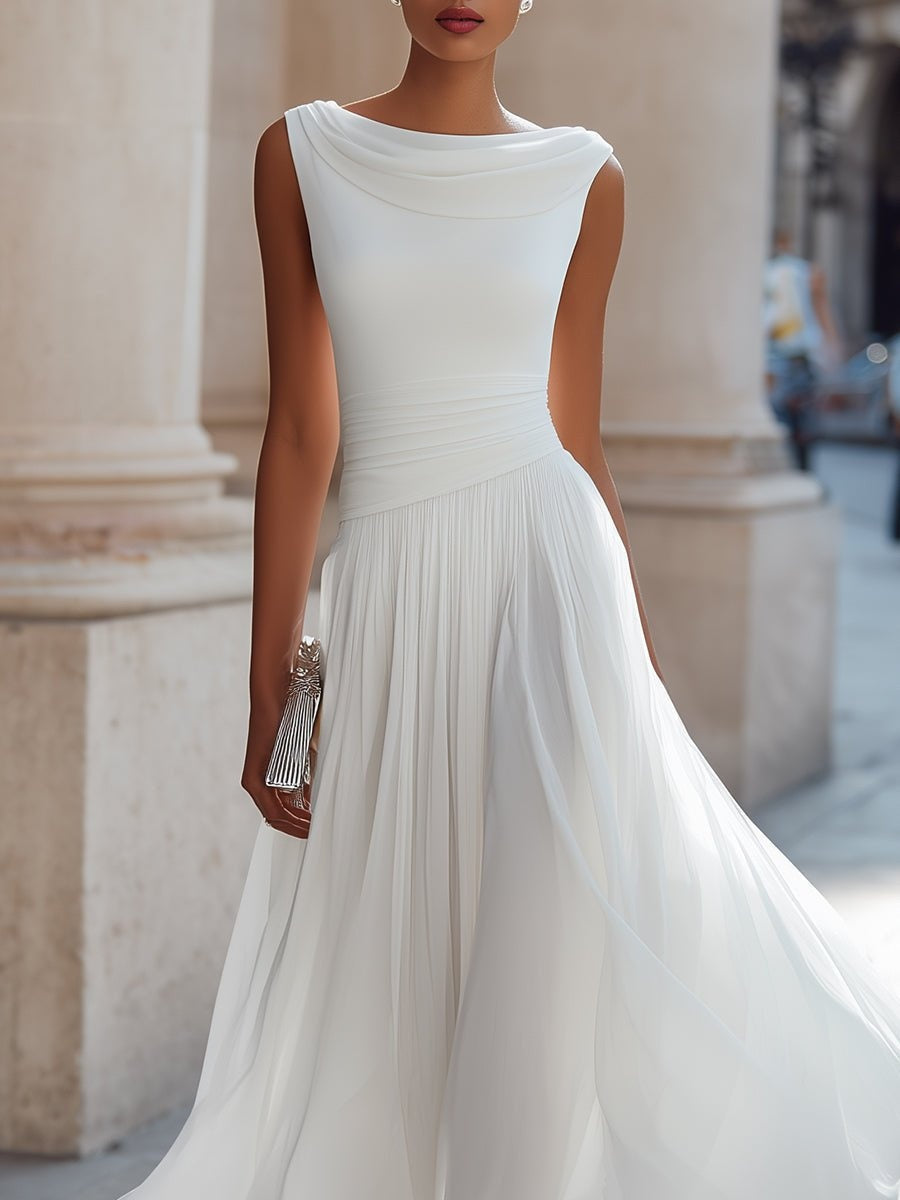 ABITO MIDI DRAPPEGGIATO – L'ELEGANZA RAFFINATA PER I GRANDI GIORNI