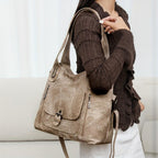 Borsa a Mano Classica con Tracolla Donna