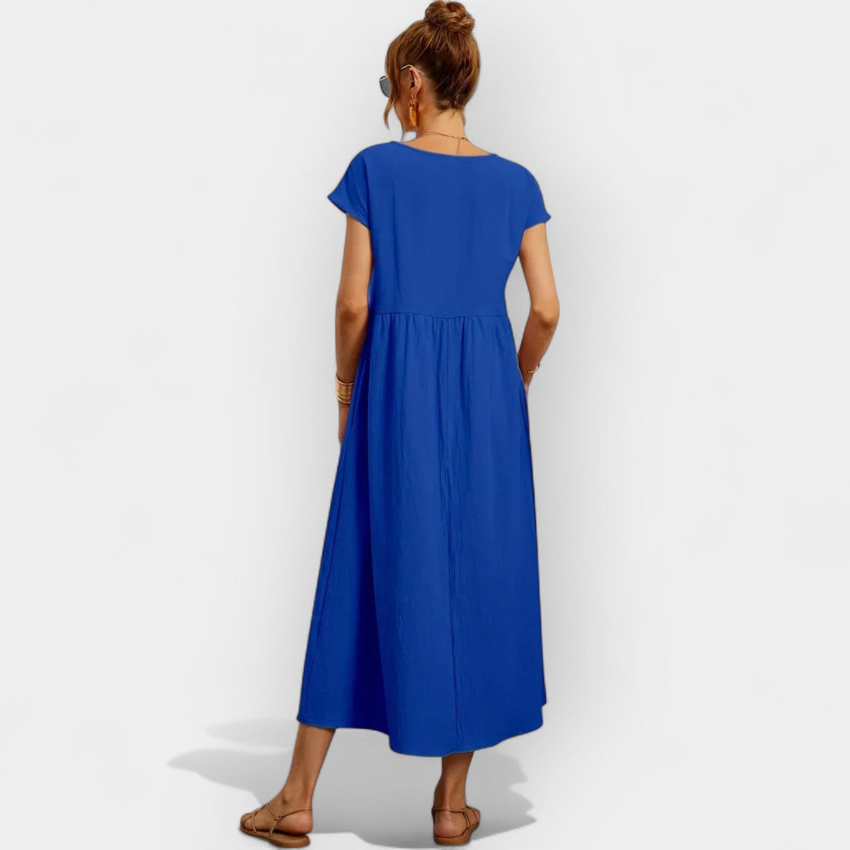 ABITO MIDI TASCHE CASUAL – IL COMFORT DI OGNI GIORNO