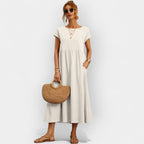 ABITO MIDI TASCHE CASUAL – IL COMFORT DI OGNI GIORNO