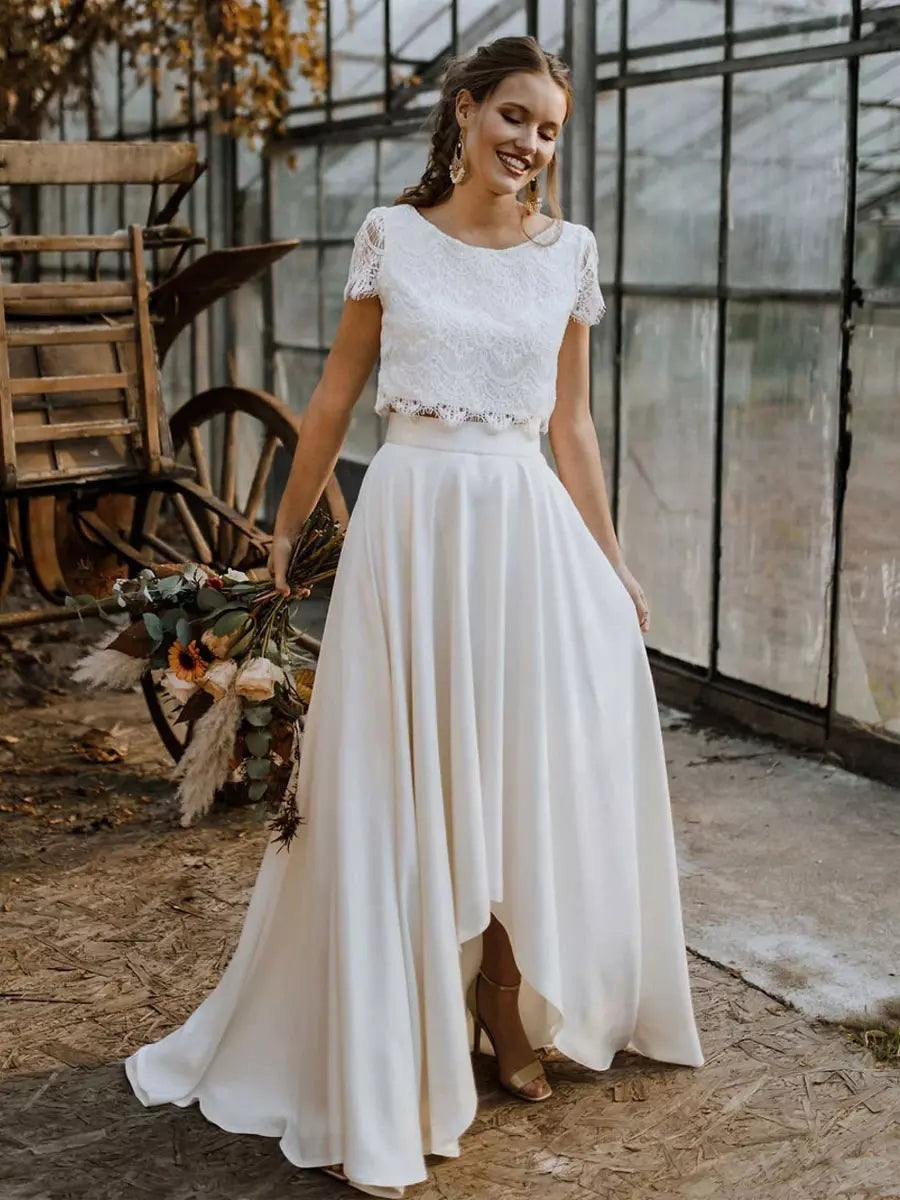 ABITO SPOSA DUE PEZZI PIZZO – IL ROMANTICISMO SENZA TEMPO