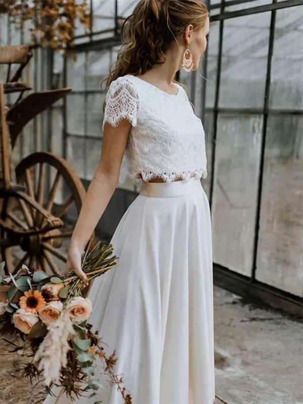 ABITO SPOSA DUE PEZZI PIZZO – IL ROMANTICISMO SENZA TEMPO