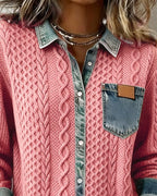 MAGLIA TRECCE DENIM – IL MIX URBANO CHE SORPRENDE
