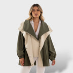 Giacca Impermeabile Elegante Donna