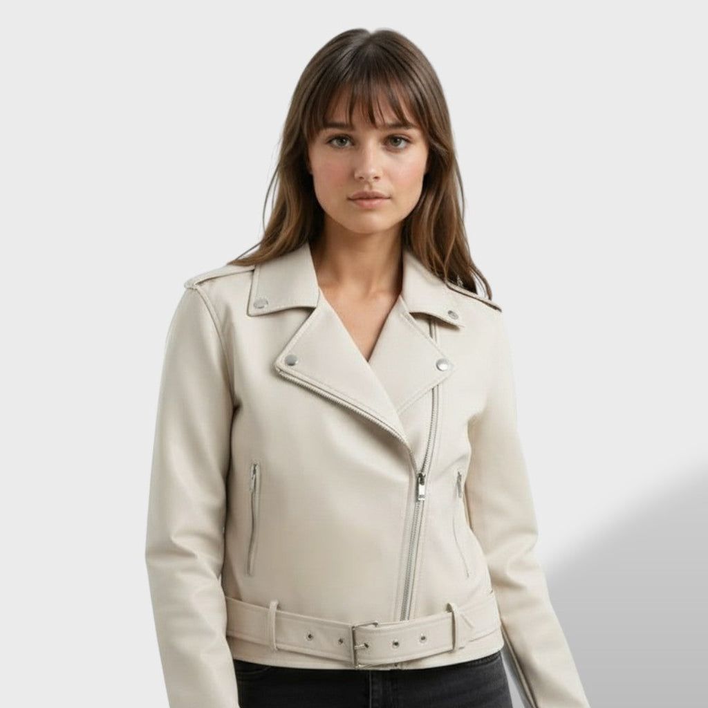 Giacca Biker Oversize Donna