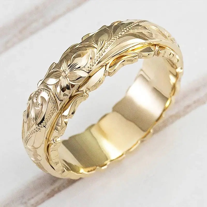 Anello in oro Fiore Antico