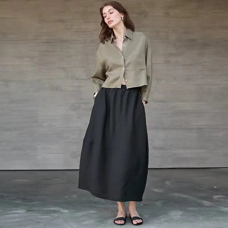 CAMICIA LINO CROPPED – LO STILE OVERSIZE CHE NON TI ASPETTI