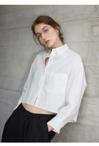 CAMICIA LINO CROPPED – LO STILE OVERSIZE CHE NON TI ASPETTI