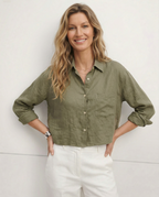 CAMICIA LINO CROPPED – LO STILE OVERSIZE CHE NON TI ASPETTI