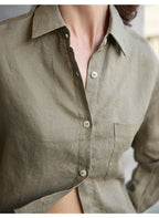 CAMICIA LINO CROPPED – LO STILE OVERSIZE CHE NON TI ASPETTI