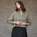 CAMICIA LINO CROPPED – LO STILE OVERSIZE CHE NON TI ASPETTI