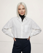 CAMICIA LINO CROPPED – LO STILE OVERSIZE CHE NON TI ASPETTI