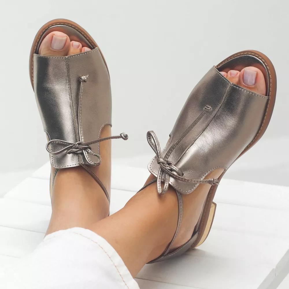 CAPRI - Sandali in Pelle con Cinturini Donna