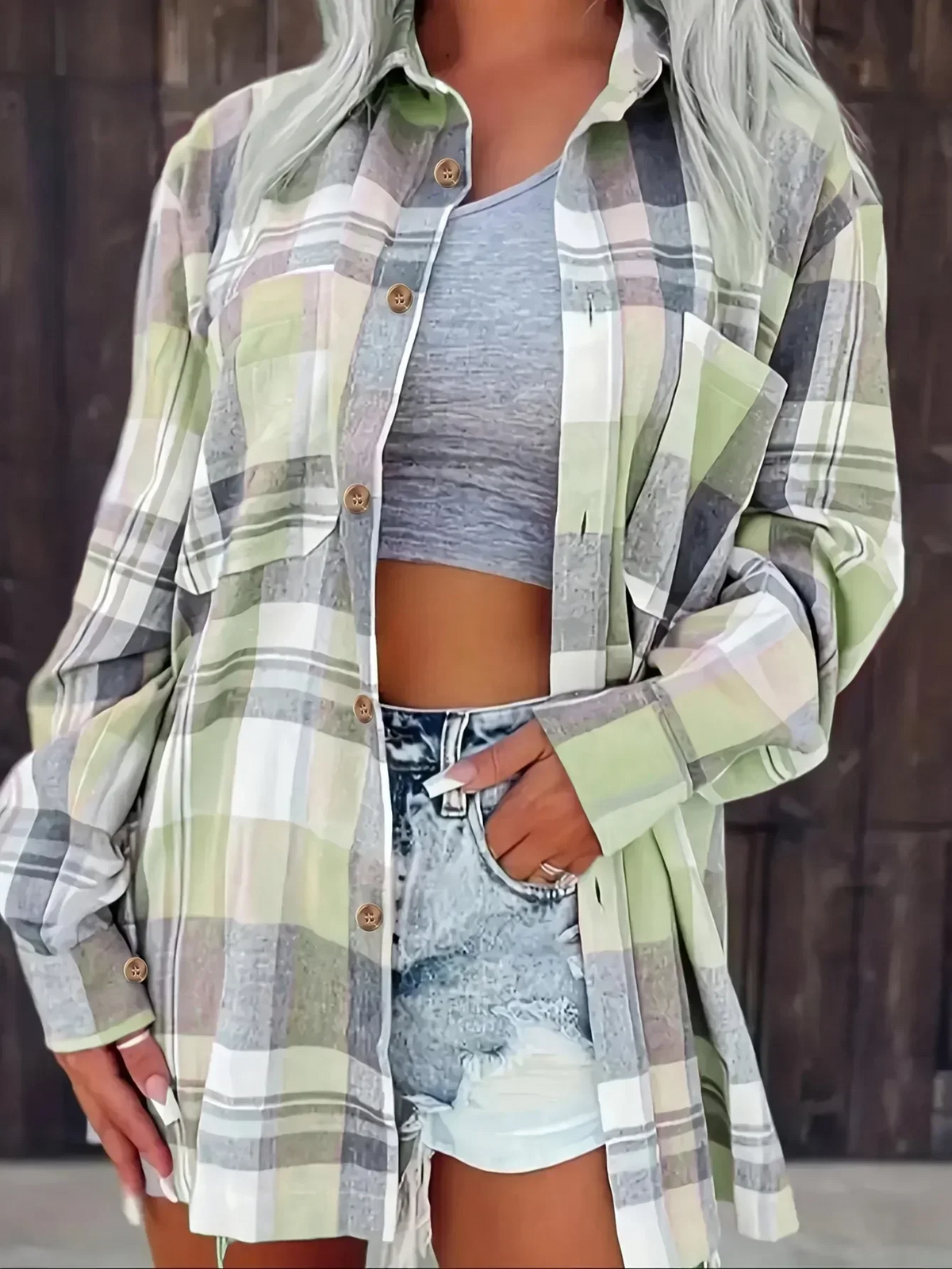CAMICIA A QUADRI OVERSIZE – LO STRATO PERFETTO PER OGNI STAGIONE
