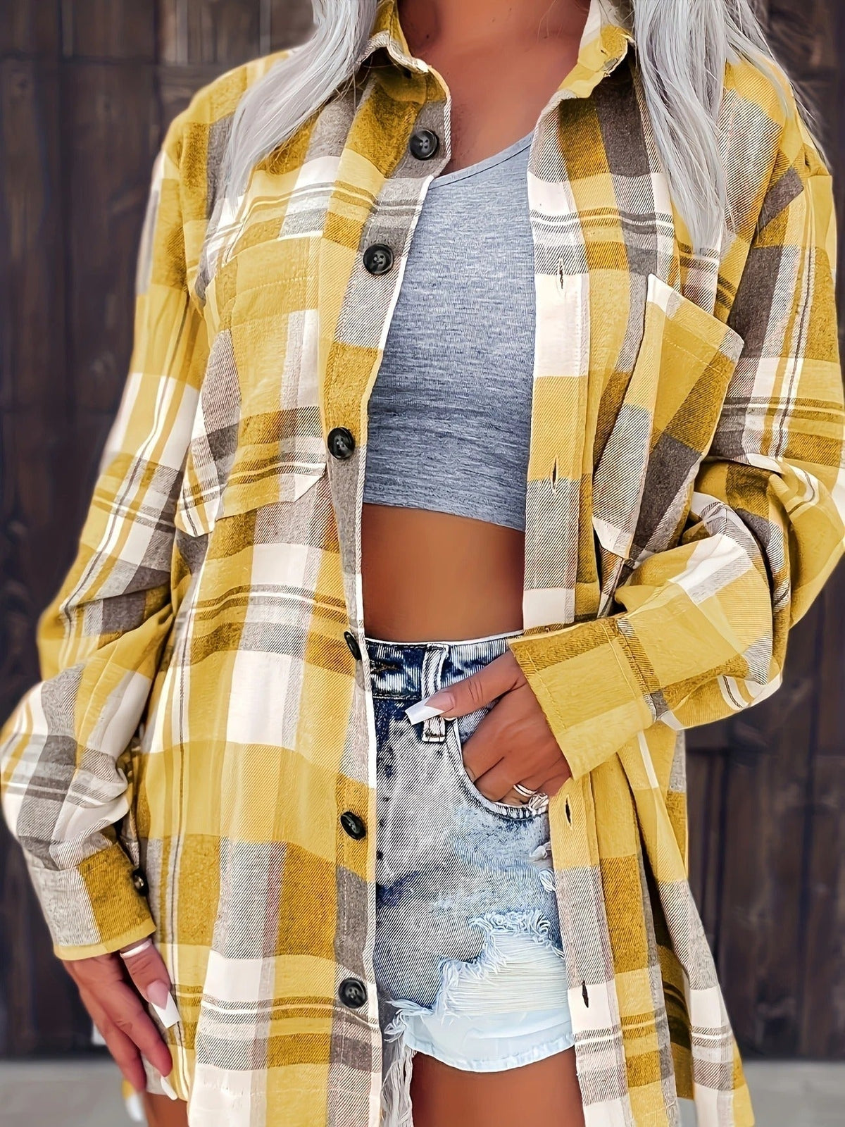 CAMICIA A QUADRI OVERSIZE – LO STRATO PERFETTO PER OGNI STAGIONE