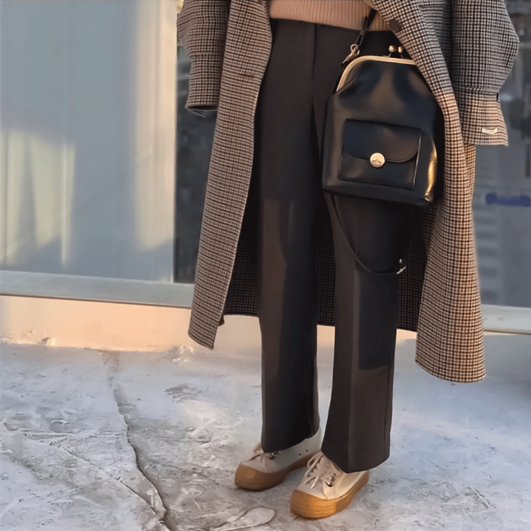 Borsa Vintage Elegante Stile Rétro Donna