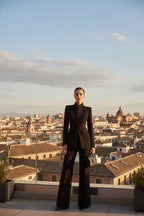 COMO - Completo Elegante con Blazer e Pantalone Palazzo Donna