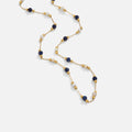 Collana a strati con pietre