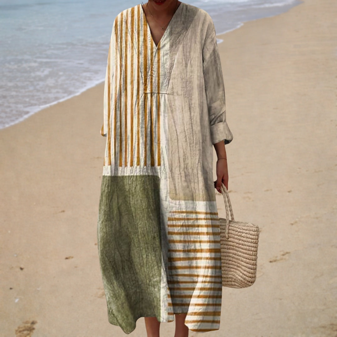 ABITO LUNGO PATCHWORK – IL LOOK UNICO CHE FA LA DIFFERENZA