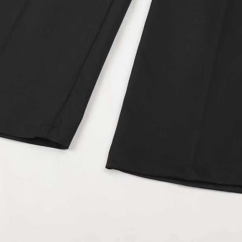 Pantalone Elegante Vita Alta Donna